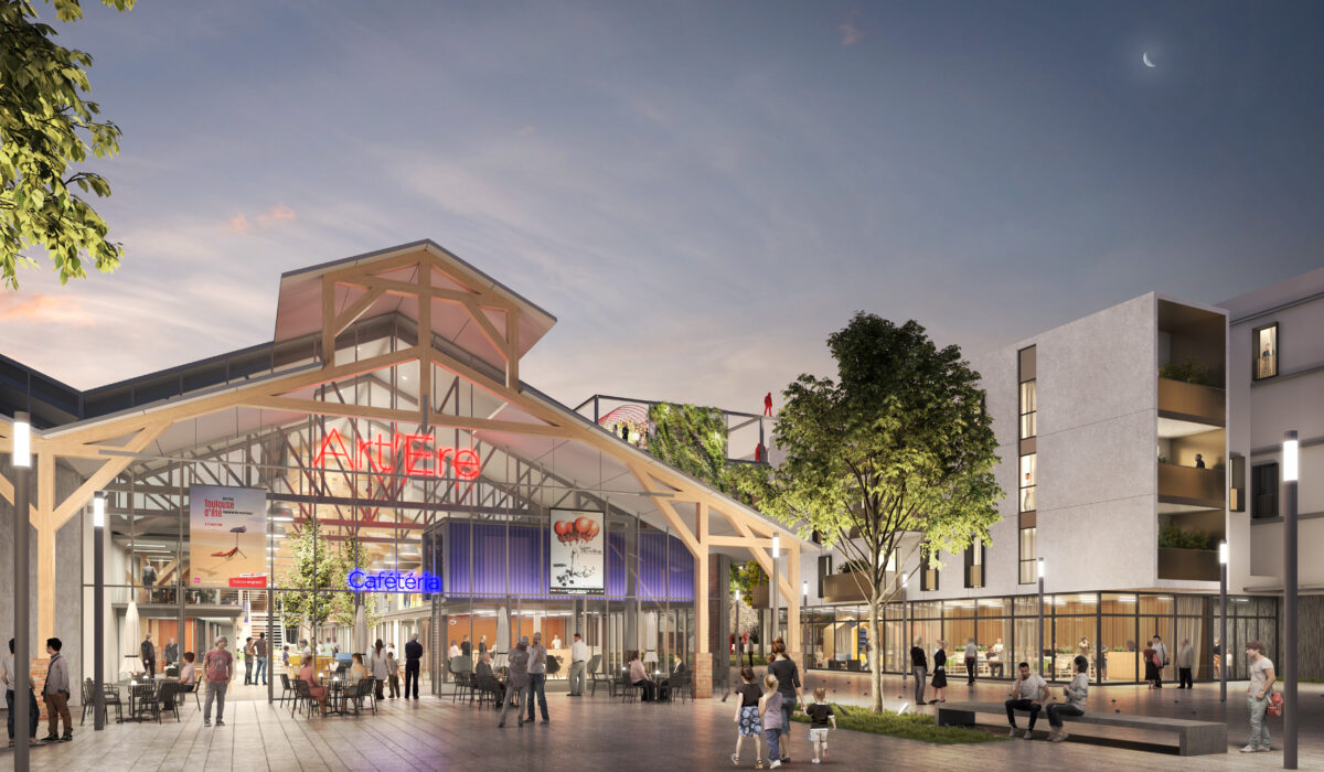 Art'ere - Réhabilitation des Halles Amouroux (Dessine-moi Toulouse)