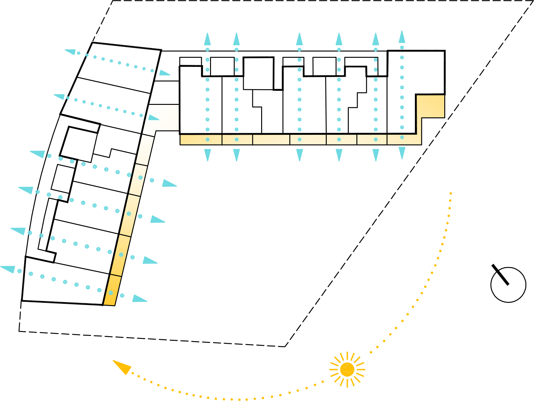 logements traversants
