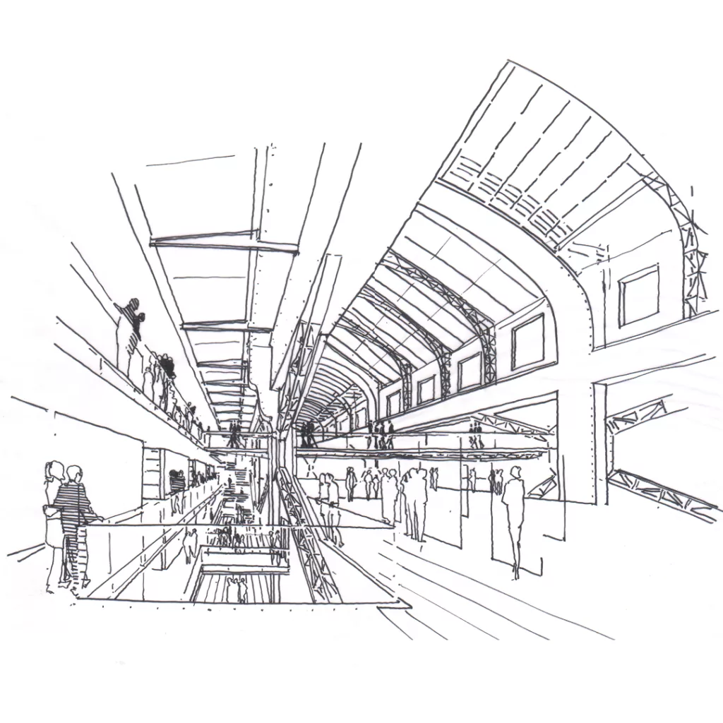 croquis d'ambiance