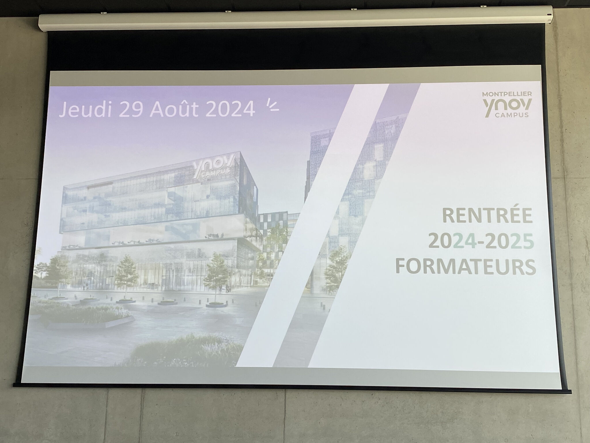 Lire la suite à propos de l’article Rentrée des intervenants 2024-2025 Ynov Campus Montpellier